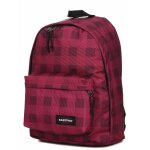 Sac � dos ordinateur eastpak out of office checker burgundy rouge