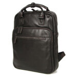 Sac  dos ordinateur cuir grard hnon amsterdam 13 pouces choco marron