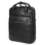 Sac  dos ordinateur cuir grard hnon amsterdam 13 pouces noir