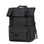Sac � dos ordinateur katana business casual rolltop 15 pouces noir gris