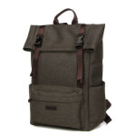 Sac  dos ordinateur katana business casual rolltop 17 pouces kaki marron