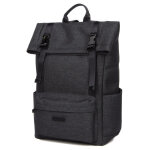 Sac � dos ordinateur katana business casual rolltop 17 pouces noir gris