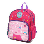 Sac  dos peppa pig music maternelle fuchsia rose
