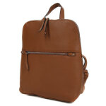Sac  dos plat katana intemporelle camel marron