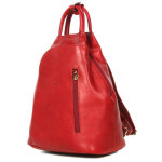 Sac � dos poire en cuir femme katana tendance rouge