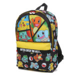 Sac  dos pokmon attrapez les tous l ce2 / cm1 / cm2 noir