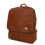 Sac � dos � rabat katana tendance gold marron