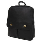 Sac � dos � rabat katana tendance noir