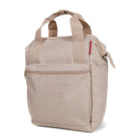 Sac � dos reisenthel allrounder r twist twist coffee beige