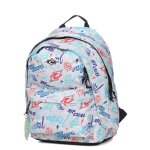 Sac � dos rip curl shock wave double dome ce2 / coll�ge grey heather gris