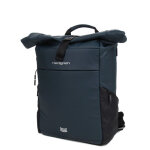 Sac � dos rolltop imperm�able hedgren commute line 15 pouces city blue bleu