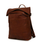 Sac � dos rolltop the chesterfield brand liverpool 14 pouces cognac marron