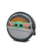 Sac � dos rond star wars the mandalorian grogu maternelle gris