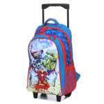 Sac � dos � roulettes avengers brave ce2 / cm1 / cm2 bleu