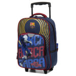 Sac à dos à roulettes fc barcelone equipe ce2, cm1, cme bleu Sac à dos à roulettes fc barcelone equipe ce2, cm1, cme bleu