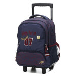Sac  dos  roulettes harry potter quidditch 07 ce2 / cm1 / cm2 gris