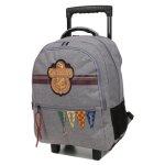 Sac � dos � roulettes harry potter quidditch university ce2 / cm2 gris