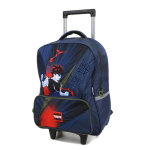 Sac � dos � roulettes manga bleu