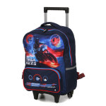 Sac � dos � roulettes oberthur megacars speed ce2 / cm1 / cm2 bleu rouge