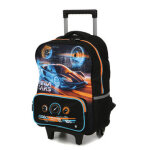 Sac à dos à roulettes oberthur megacars speed ce2 / cm1 / cm2 noir bleu Sac à dos à roulettes oberthur megacars speed ce2 / cm1 / cm2 noir bleu