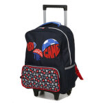 Sac  dos  roulettes pas cher oberthur sport ballons bleu marine
