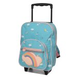Sac � dos � roulettes oberthur stars cp / ce1 arc - en - ciel bleu