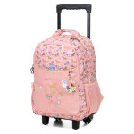 Sac  dos  roulettes stalla bianca galop ce2 / cm41 / cm2 rose