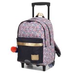 Sac � dos � roulettes tann's antonia l ce2 / cm1 / cm2 bleu