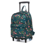 Sac à dos à roulettes tann's romane l ce2 / cm1 / cm2 vert Sac à dos à roulettes tann's romane l ce2 / cm1 / cm2 vert