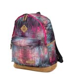 Sac  dos snowball fiesta study blue pink scratch bleu