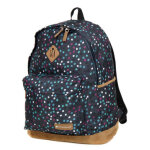 Sac  dos snowball fiesta study marine dot bleu