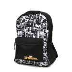 Sac � dos spider - man spidey ce2 / cm1 / cm2 noir blanc