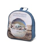 Sac � dos star wars the mandalorian baby yoda xs maternelle bleu