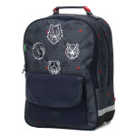 Sac � dos tann's mathys l - poche aimant�e cp / cm2 gris