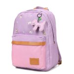 Sac � dos tann's mila m ce2 / cm1 / cm2 violet / rose