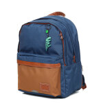 Sac � dos tann's nils l ce2 / cm1 / cm2 bleu / camel