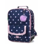 Sac � dos tann's romy l - poche aimant�e cp / cm2 bleu