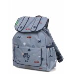Sac à dos tann's x tartine et chocolat globe - trotter maternelle gris Sac à dos tann's x tartine et chocolat globe - trotter maternelle gris