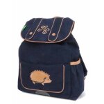 Sac à dos tann's x tartine et chocolat hérisson maternelle marine bleu Sac à dos tann's x tartine et chocolat hérisson maternelle marine bleu