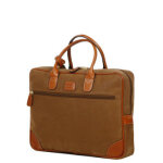 Sacoche ordianteur bric's life 14 pouces camel marron