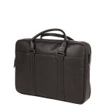 Sac ordinateur en cuir g�rard h�non golf 16 pouces choco marron