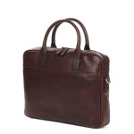 Sac ordinateur cuir g�rard henon verone 13 pouces choco marron