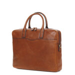 Sac ordinateur cuir g�rard henon verone 15 pouces marron