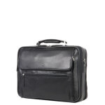 Sac ordinateur en cuir katana affaires 16 pouces noir