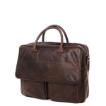 Sac ordinateur g�rard h�non outland 16 pouces choco marron