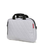 Sac ordinateur reisenthel notebook bag rhombus 14 pouces light grey gris