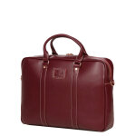 Sac ordinateur tann's seattle 15 pouces bordeaux rouge
