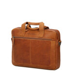 Sac ordinateur the chesterfield brand calvi 15. 6 pouces cognac marron