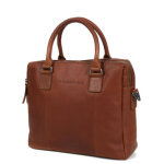 Sac ordinateur the chesterfield brand harvey santiago 11 pouces cognac marron