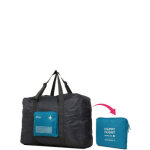 Sac pliable alife design happy flight packable 55 cm gris bleu